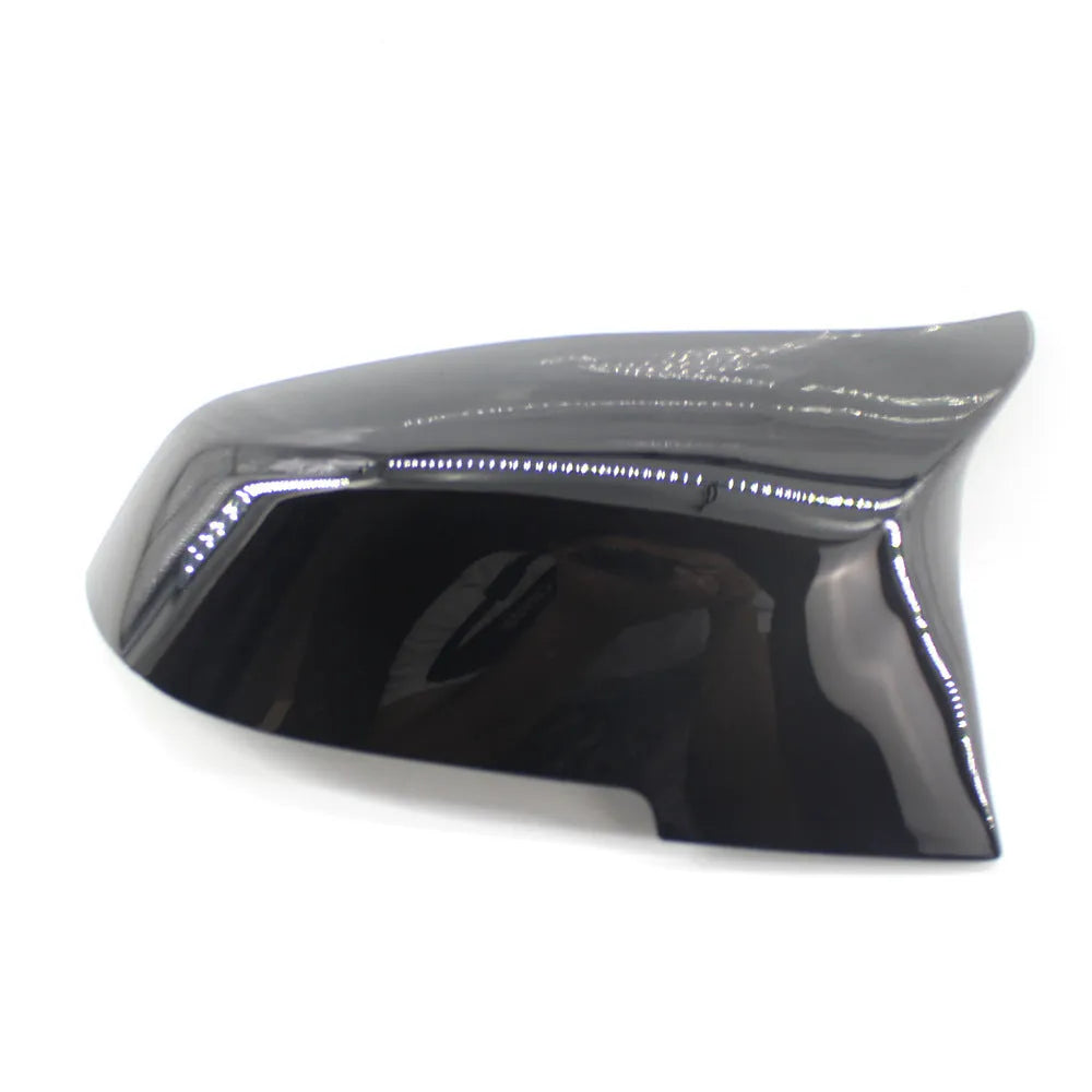 BMW 3 Series 4 Series modified horn rear-view mirror shell in paint bright black finish