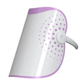 White and purple photon beauty mask IPL device with plug-in power cord