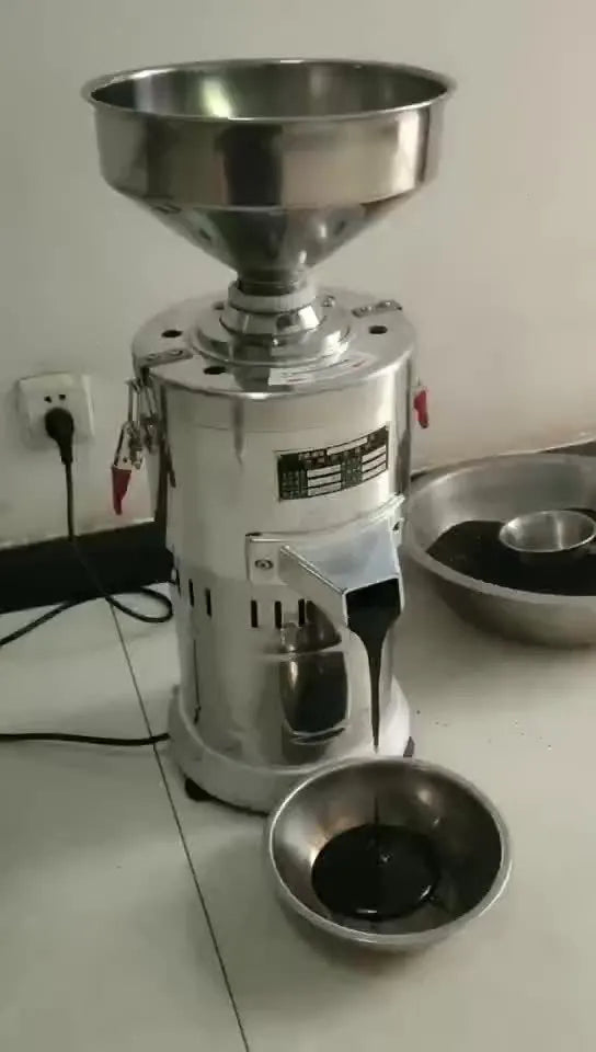 ZX-100Y electric sesame paste grinding machine with stainless steel housing