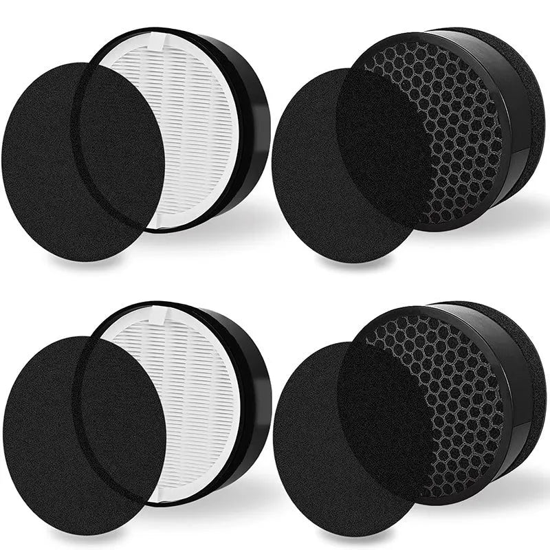 Levoit LV-H132 air purifier washable cotton pre-filter measuring 19x19x6.3 cm