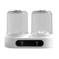 White USB-powered mini washing machine with double bucket design for underwear and delicate items