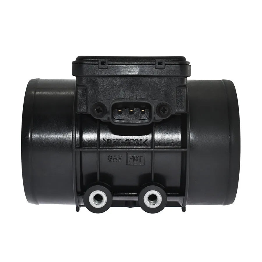 Black plastic automotive air flow meter sensor for engine management systems