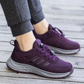 Breathable mesh slip-on shoes with elastic band and non-slip sole in various colours