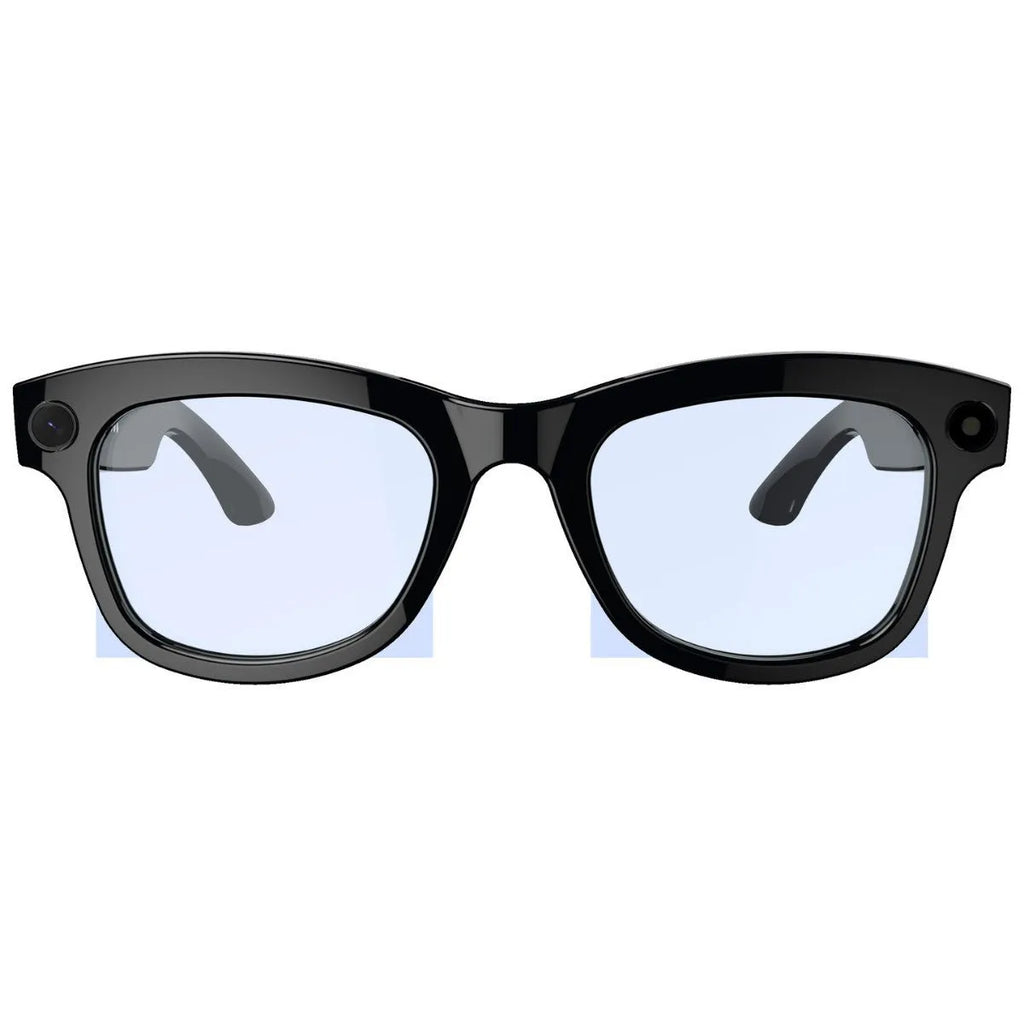 M01 intelligent video glasses with HD camera and AI translation features in PC ABS frame