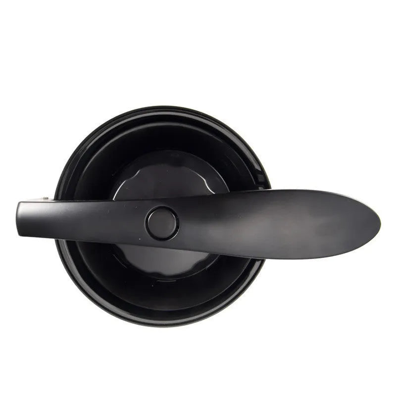 Electric citrus juicer with stainless steel body and vertical screw rod cutter head