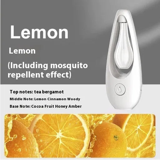 Ultrasonic aroma diffuser with mosquito repellent function in six style variations