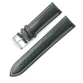 Bright cowhide leather watch strap with quick release ears in multiple colour and width options