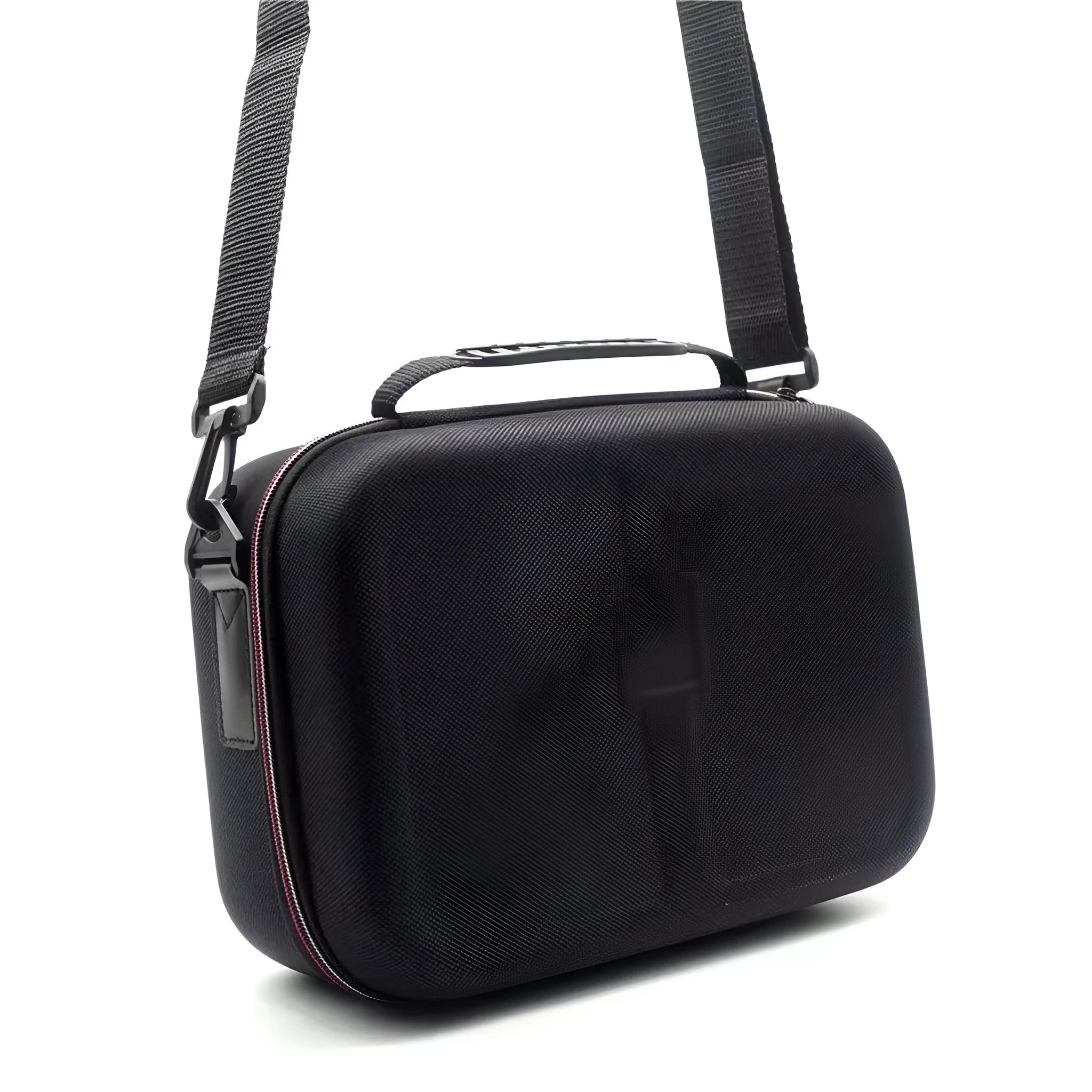 Black EVA game console storage bag for accessory organisation in two size options