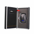 Folding wireless charging mouse pad set with compact wireless mouse showing folded and unfolded configurations