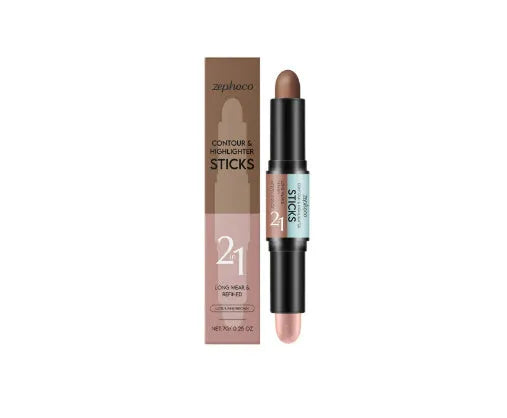 2-in-1 outline highlighter and repair pen in 7g size with three colour options