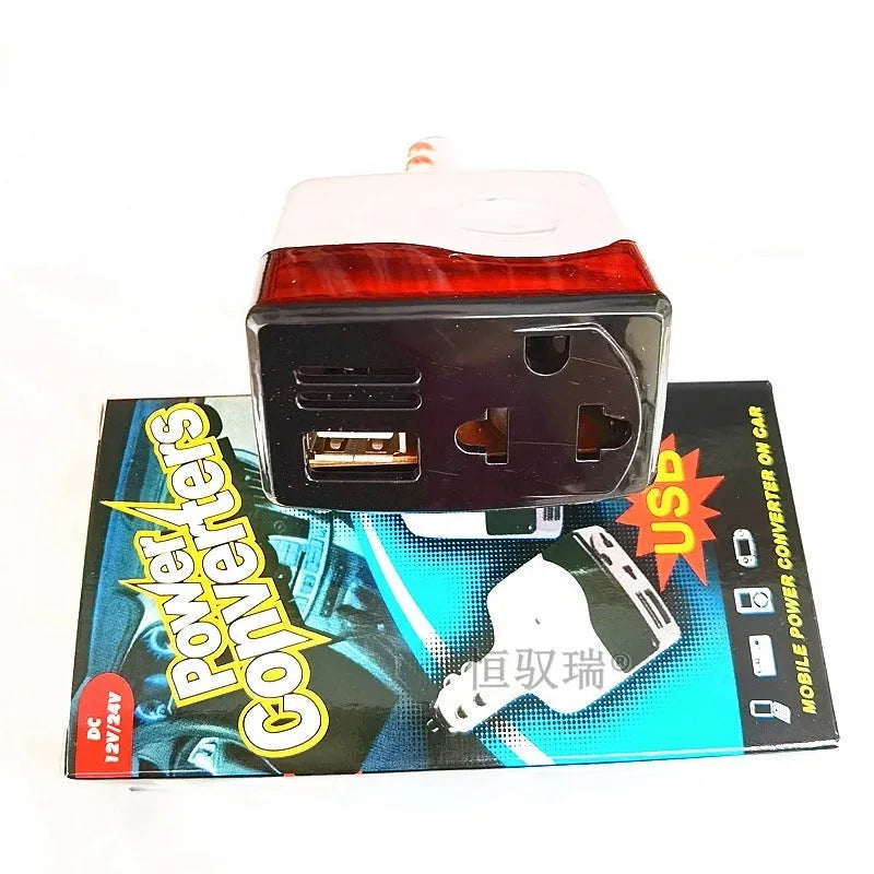 011C car cigarette lighter power supply charger with USB port for mobile phone charging