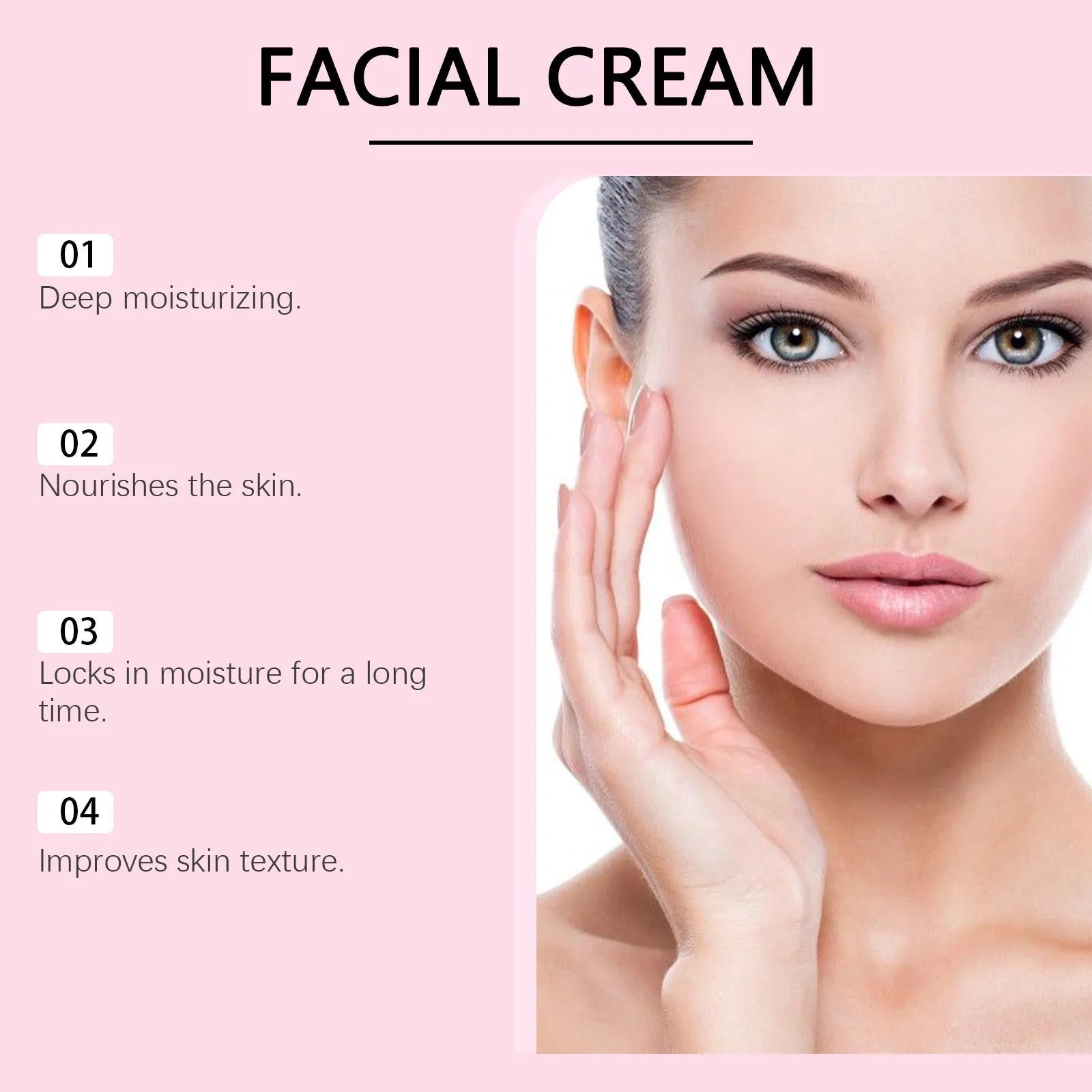 Sakura Butter Cream Nourishing Moisturising Care 100g jar, a cubed face cream measuring 5.7cm.