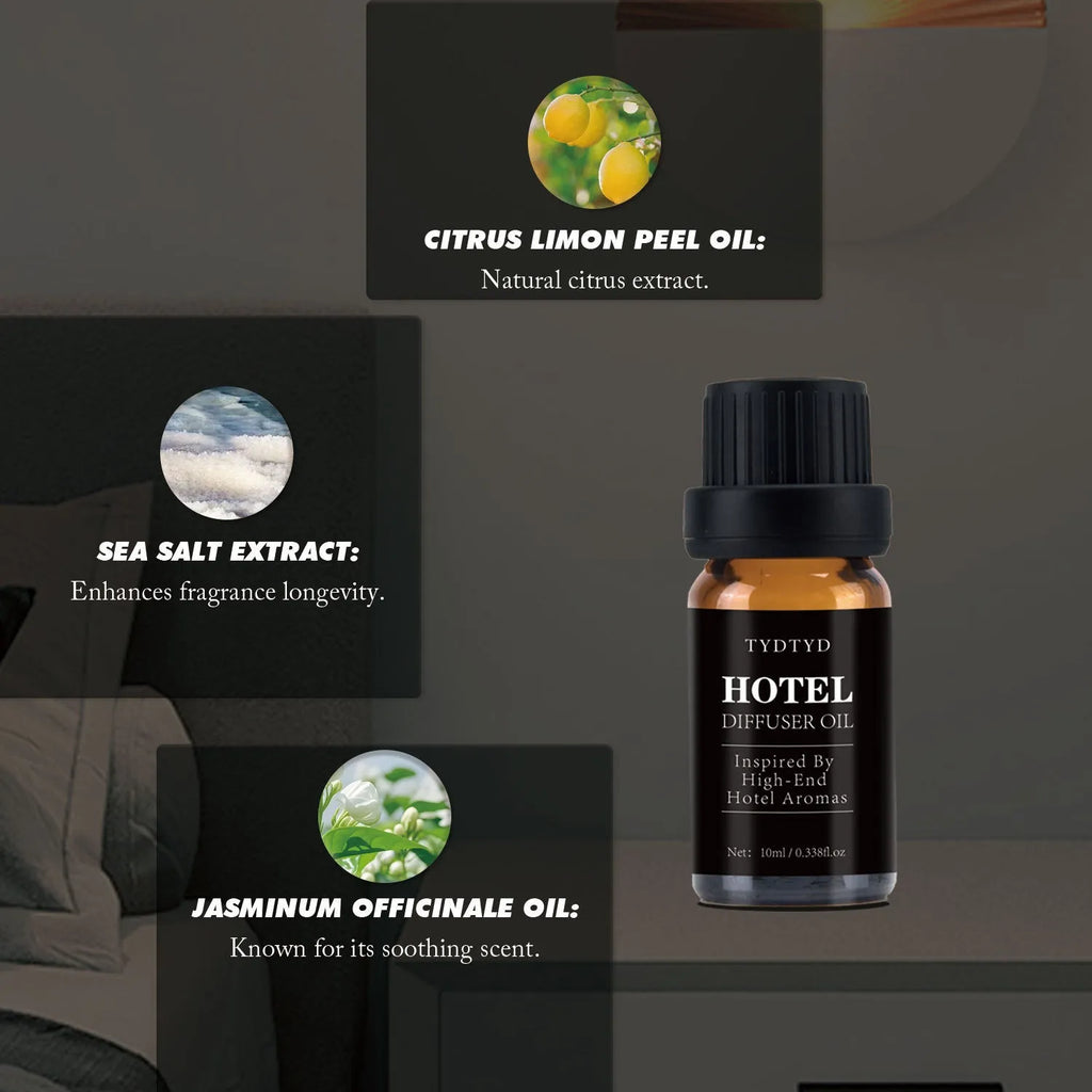 10ml natural plant essential oil bottle for aromatherapy and diffusers
