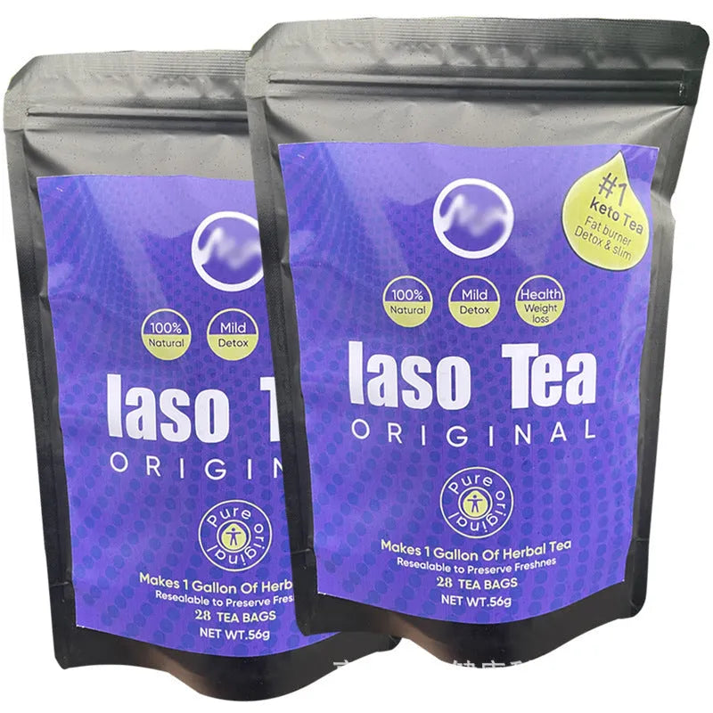 Single bag of sugar-free slimming tea for cold soaking preparation.
