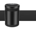 Automatic sensing ashtray in Deep Sky Grey colour with USB cable for car, home, or office use.