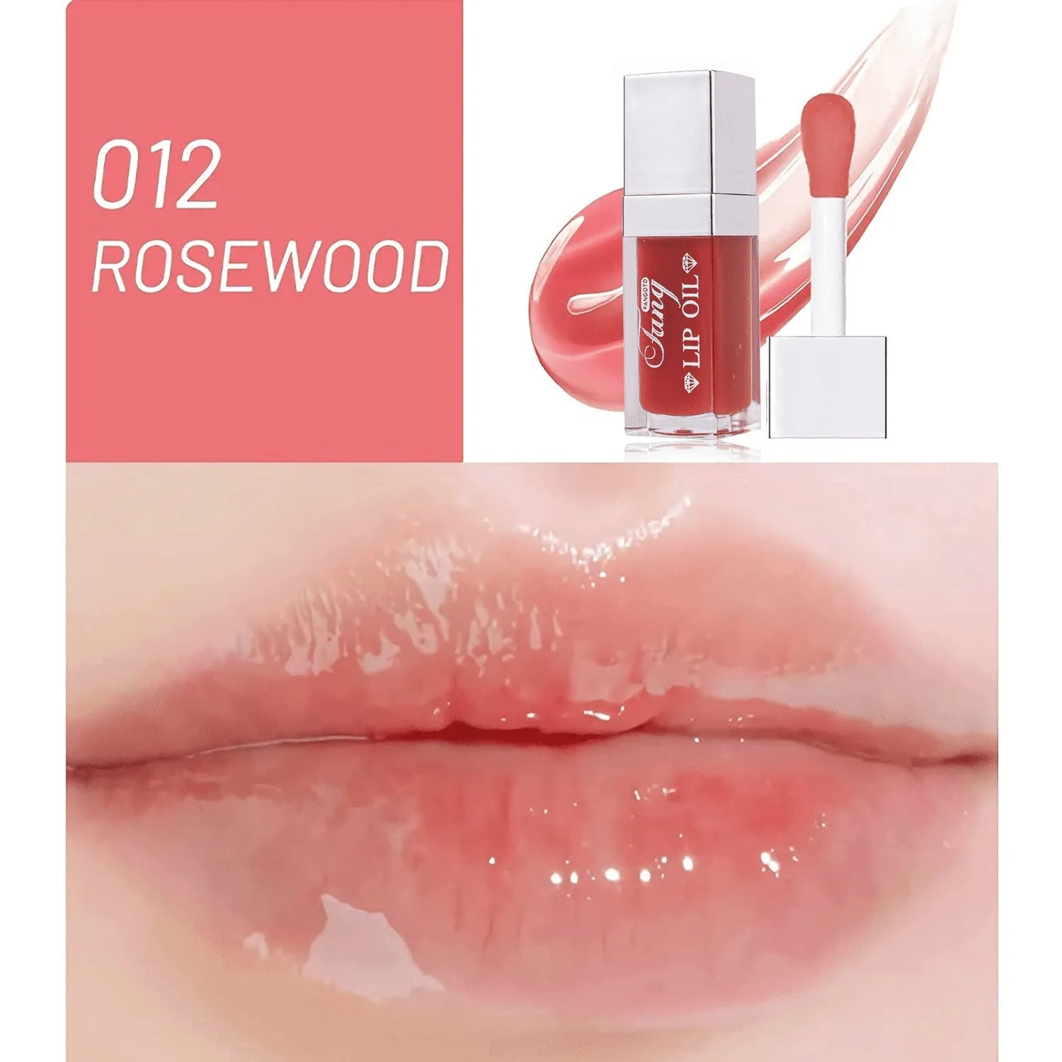 5-color bright lip gloss set with moisturizing lip essence oil for universal skin type hydration and repair