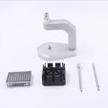 Silver tool steel watch strap removal press tool with precision blades for jewellery maintenance