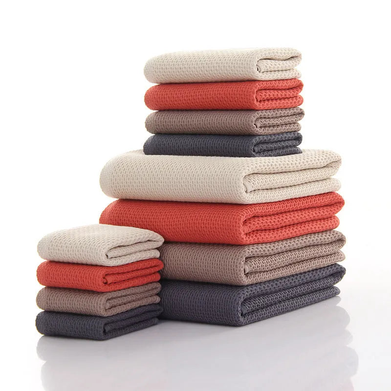 Pure cotton jacquard bath towel 70x140cm in beige, red, grey or brown for bath and beach use