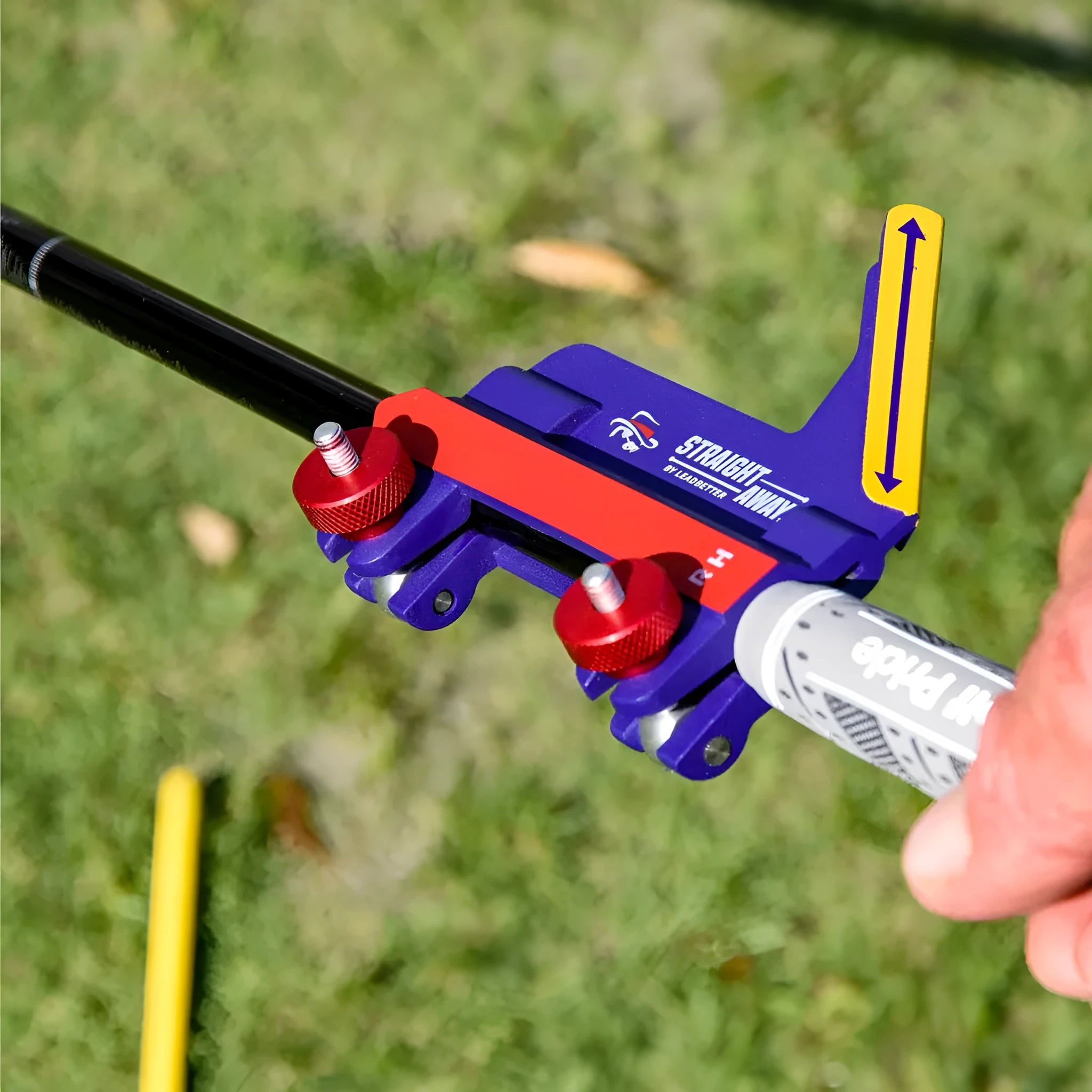 Plastic golf swing plane simulator for swing path training with logo and no logo options