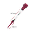 Glass automobile battery hydrometer with suction design for electrolyte density testing