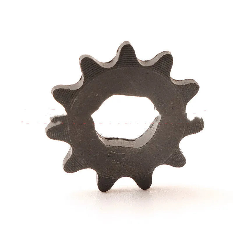 Cast iron motorcycle reduction gear with 11 teeth for 25hT8F chain systems