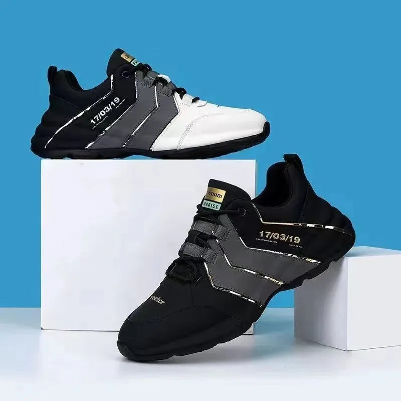 Teenagers' casual low-top sneakers with thick plastic sole and mesh lining in grey colour.