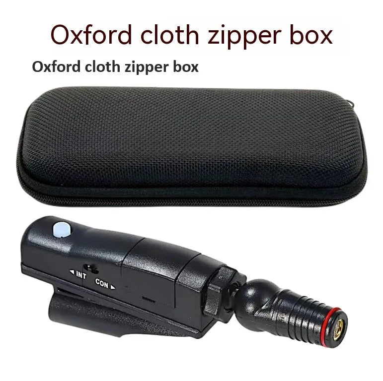 Golf putter laser aiming instrument and training accessory shown with different style options.