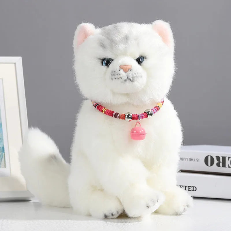 Coloured adjustable nylon pet collar with ethnic pattern, plastic quick-release buckle, and small bell.