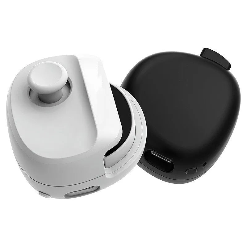 Mi Mo MB01 black and white USB gaming stick controller shown next to a mobile phone