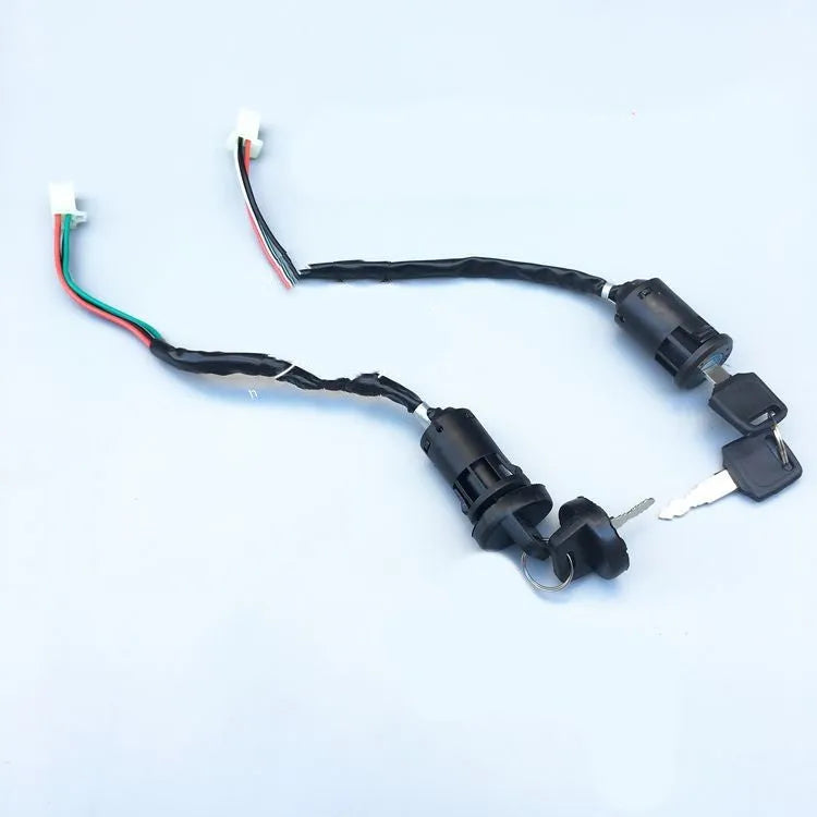 Waterproof electric car door lock actuator with plastic housing for central locking systems