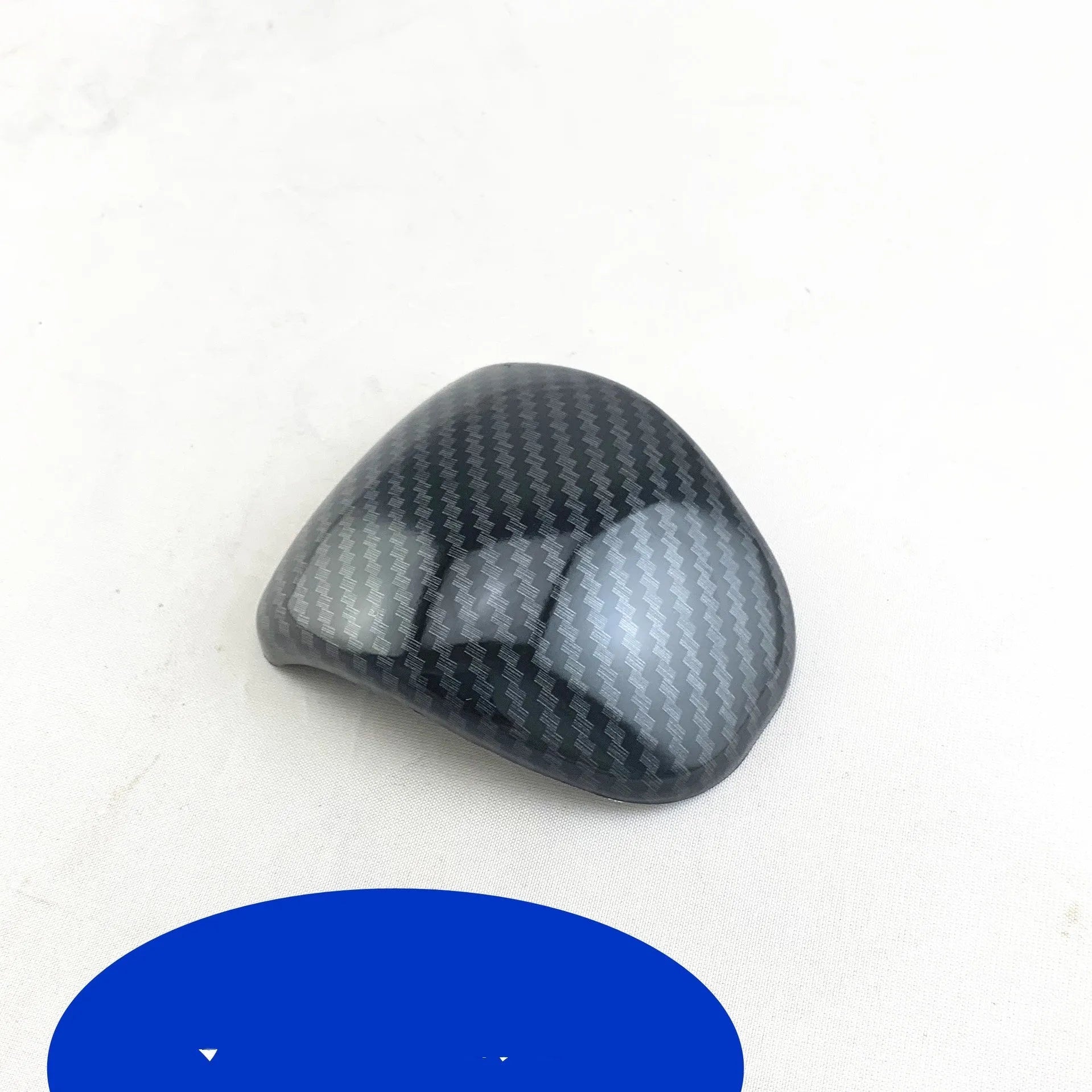 Carbon fibre finish gear shift cover for Smart RunK3 interior