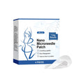 Four body shaping nano microneedle stickers for spot treatment with cinnamon oil, ginger and mugwort root ingredients