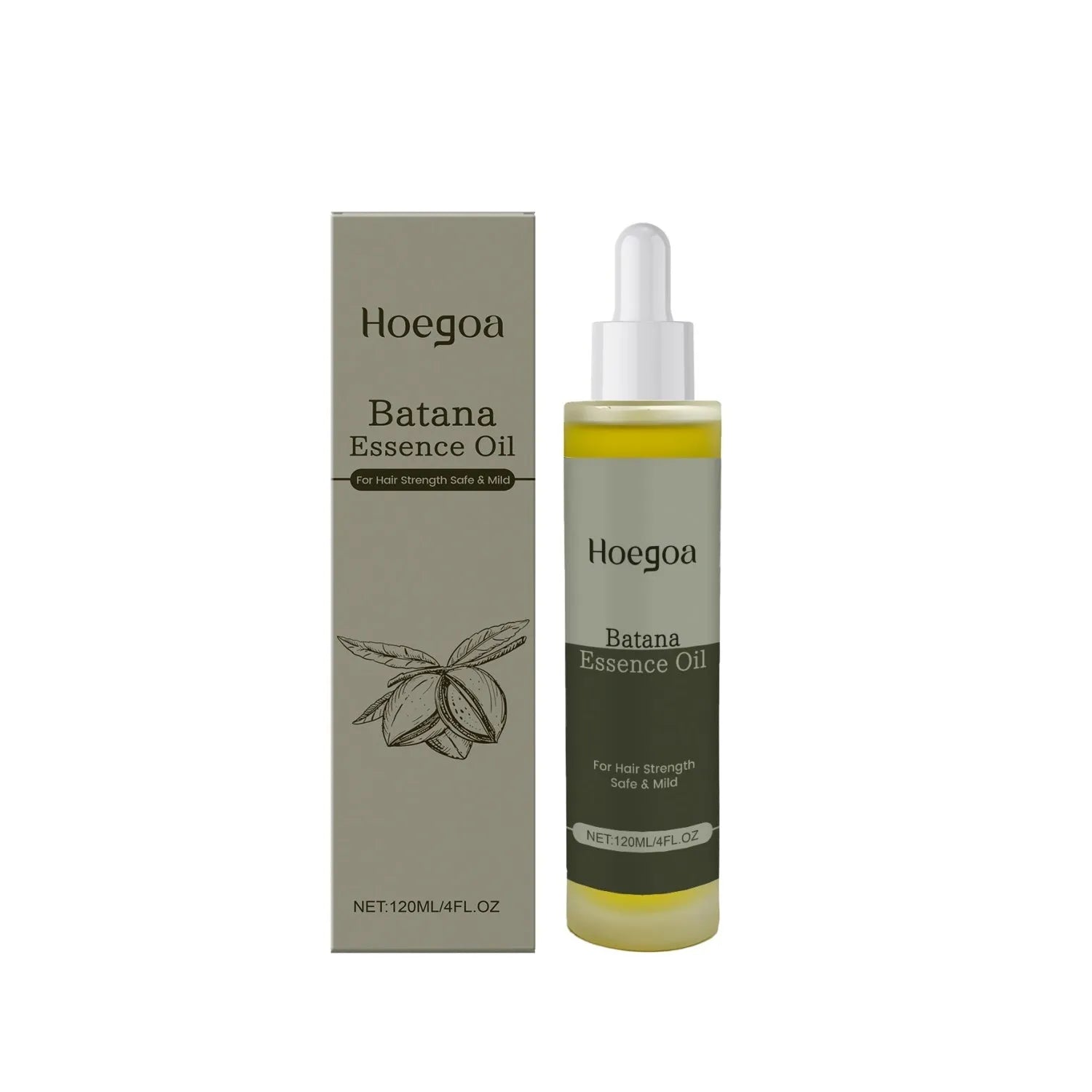 120ml bottle of Platthana Secret Hair Essential Oil with ginger and rosemary