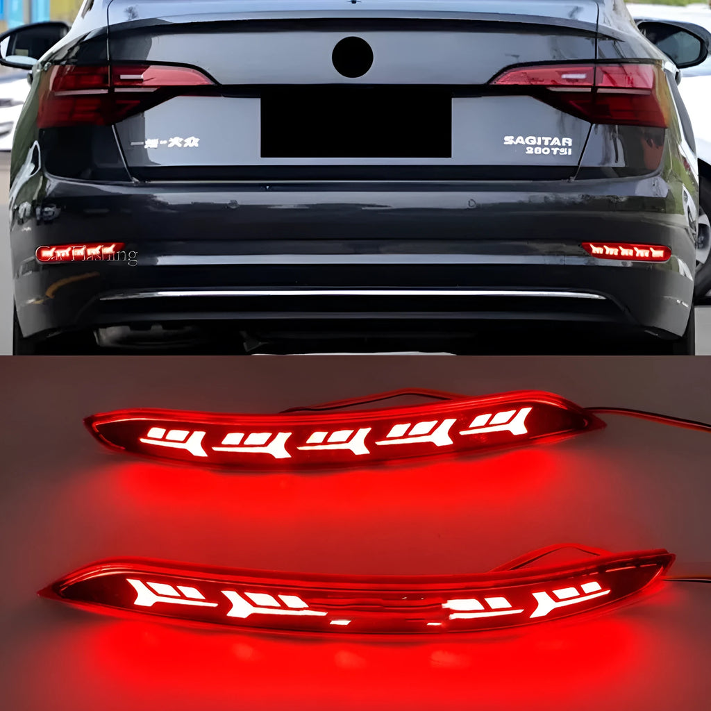 Volkswagen Sagitar bumper light with water flow LED lighting for 19-21 vehicle models