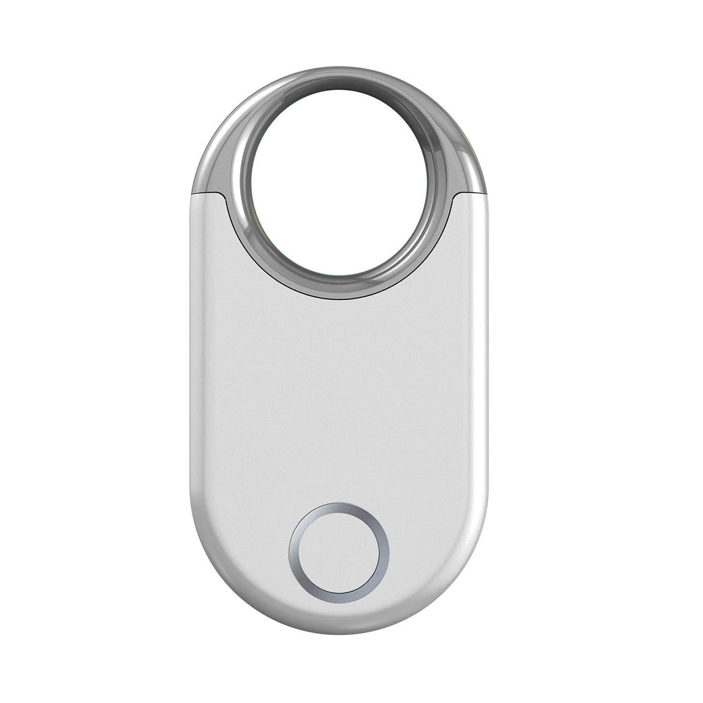 Compact black GPS anti-loss tracker device for pets and children with USB charging port
