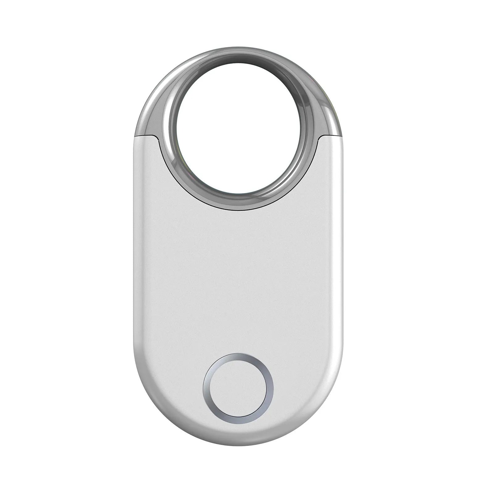 Compact black GPS anti-loss tracker device for pets and children with USB charging port