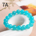 Polished Amazonite natural stone beads in blue-green colours with different size options for jewellery making