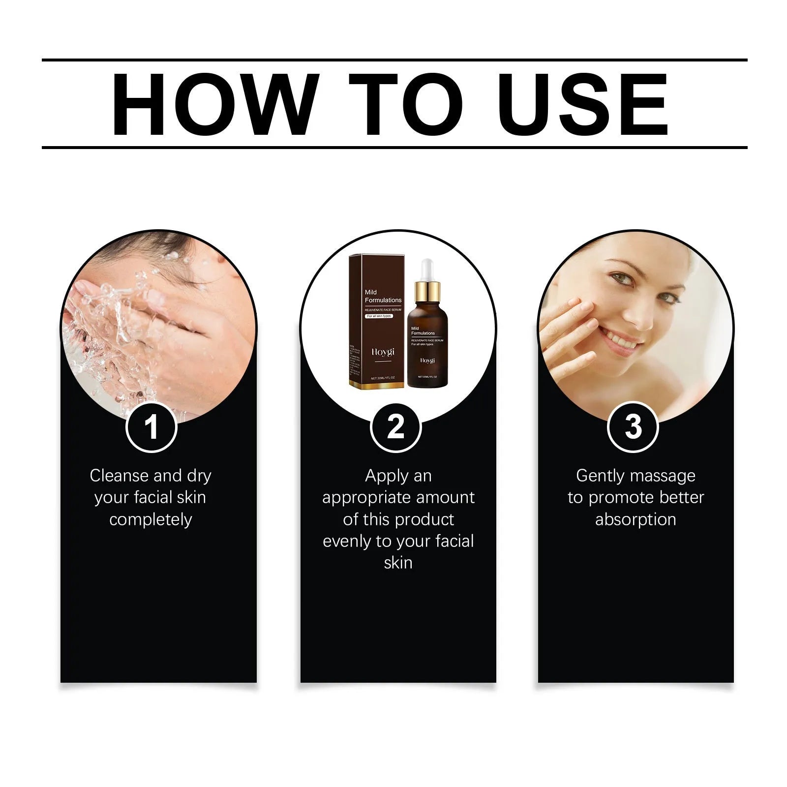 30ml bottle of facial skin care essence for nourishment and hydration