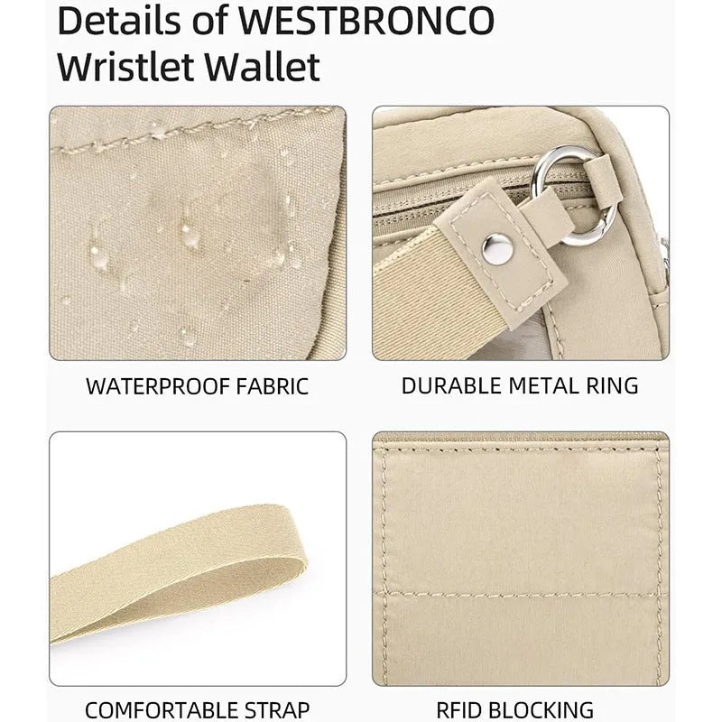 Waterproof quilted women's handbag with transparent deck section in urban simplicity style