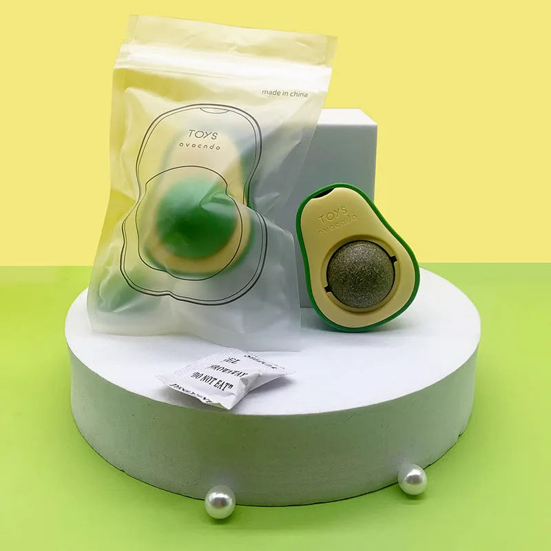 Avocado Cat Mint Catnip Toy 27mm rotating self-healing ABS ball for cats