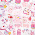 Children's decorative cartoon sticker pack showing small 30x37mm designs including Kamakura Story and Bubble Comic themes