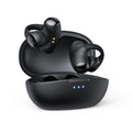 Black and white T306 Bluetooth wireless clip-on gaming and sports headset with ear hook design.