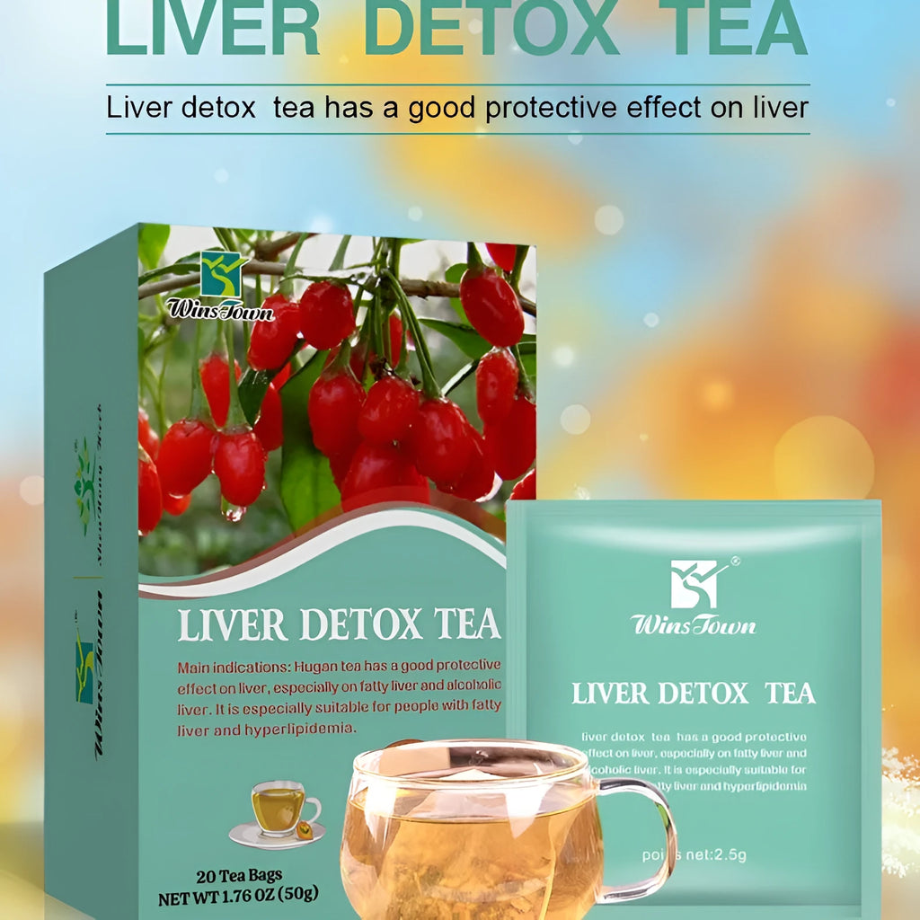 50g box of herbal substitute loose leaf tea made from Traditional Chinese Medicine ingredients.