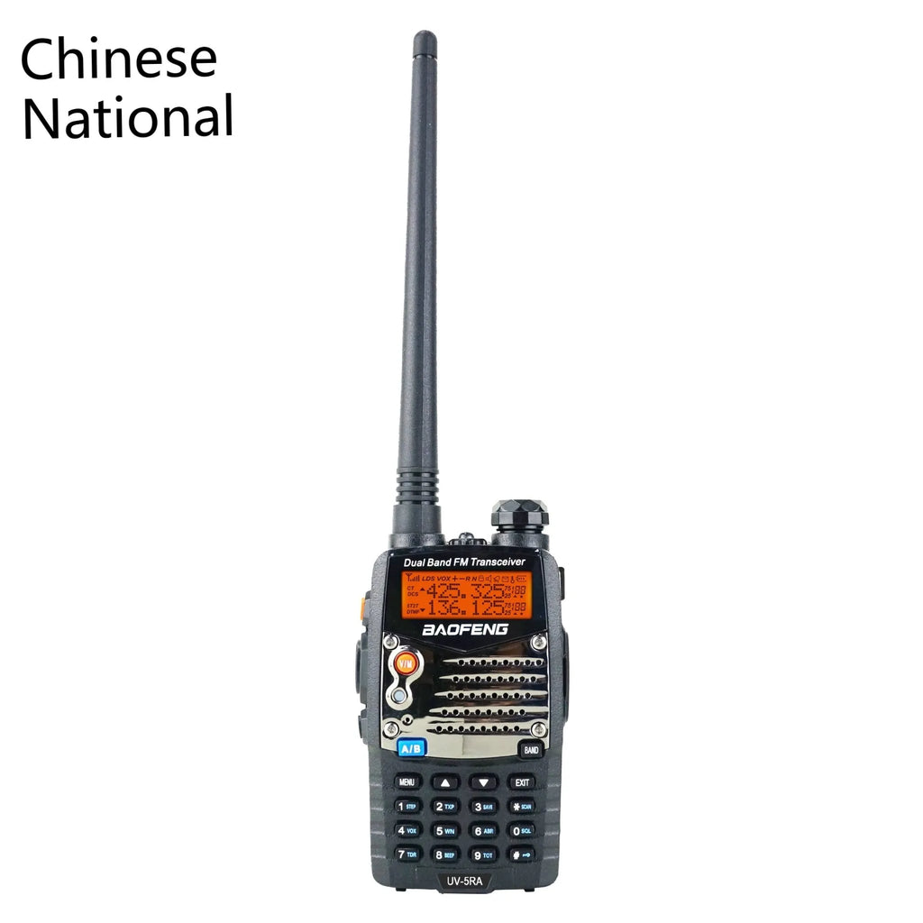 Baofeng UV-5RA dual band dual display high power walkie talkie for outdoor and business use