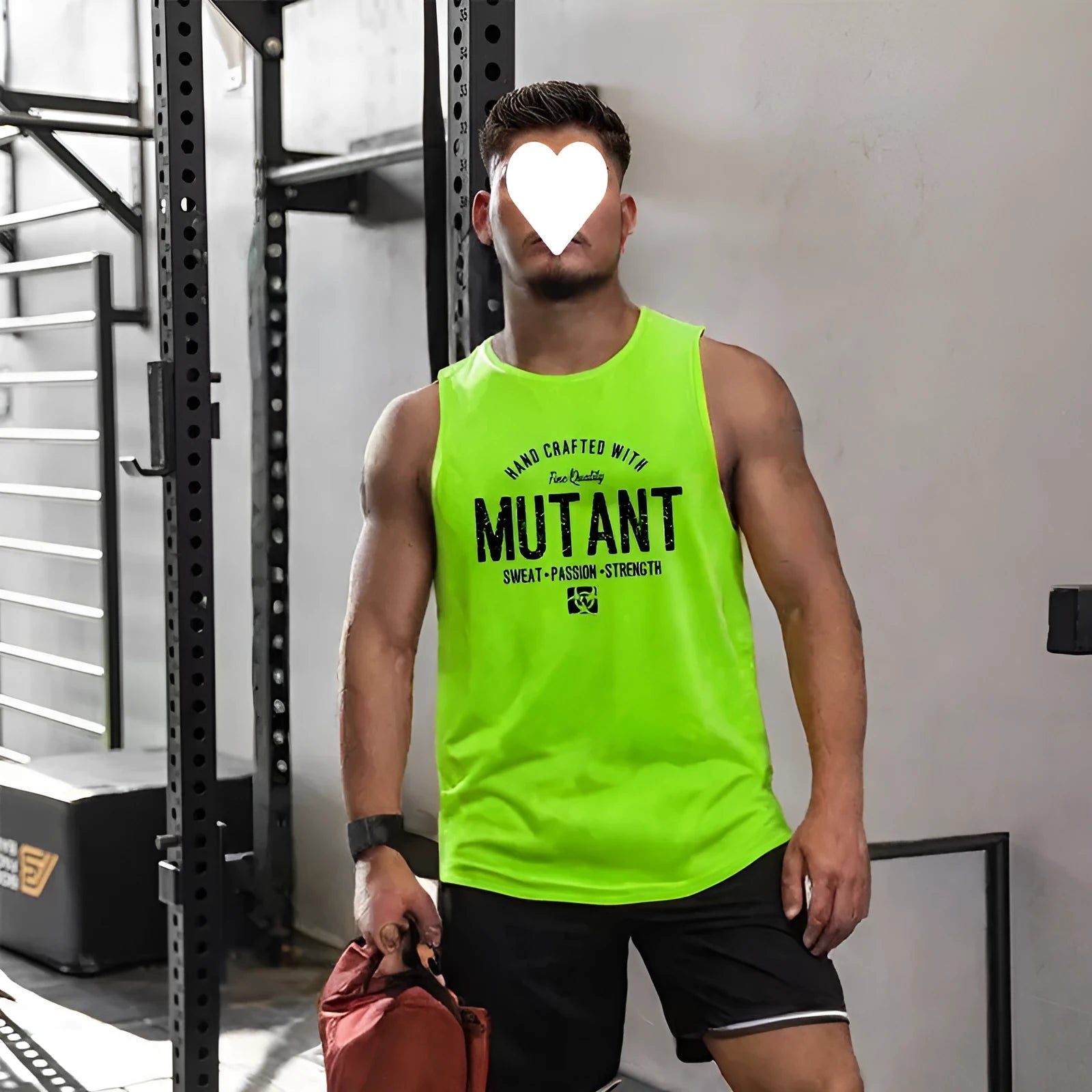 Men's loose fit polyester workout vest in multiple colour options for gym and outdoor fitness training