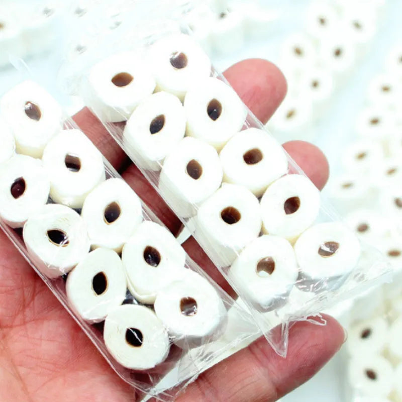 Simulated miniature tissue roll paper model for children’s roleplay toys