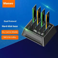 Aluminum M2 Dual Protocol SSD mounting base, 90mm by 78mm, K30174P2 colour