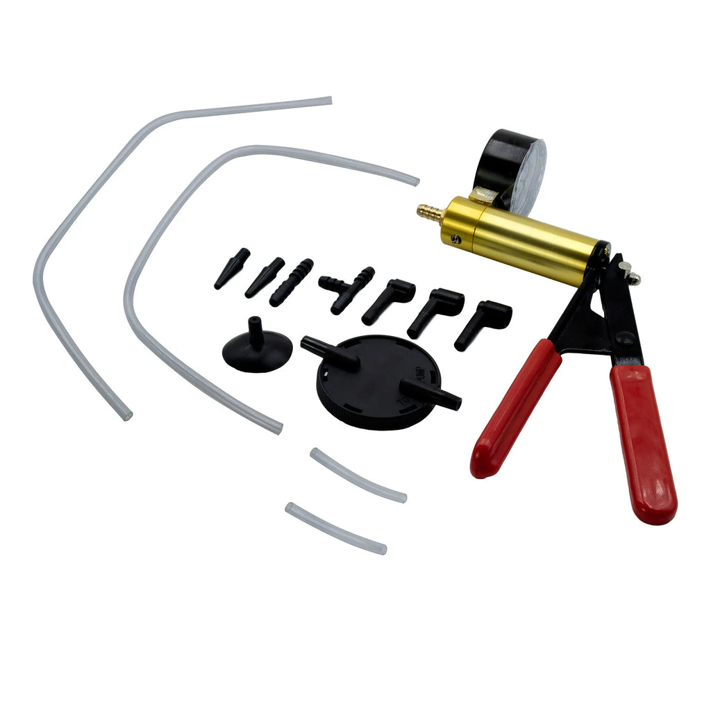 Manual aluminium alloy vacuum air blow gun tool for automotive repair with negative pressure suction