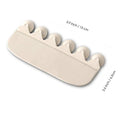 White PVC urine blocking board for children's toilet training on toilet seat
