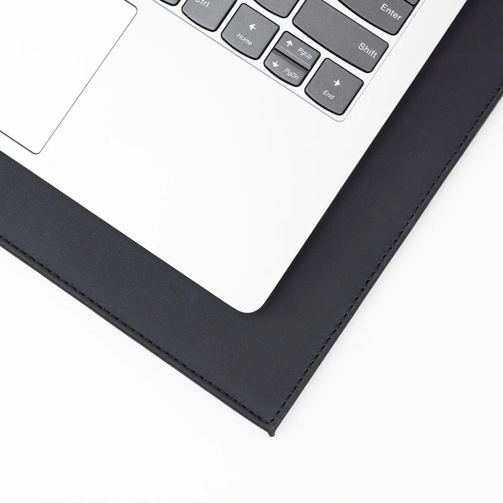 Heat-insulating anti-radiation tablet pad for printing devices in black, blue, green, and black gold colours.